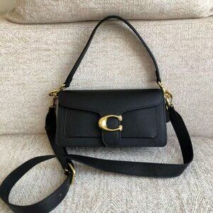 Coach black women's handbag